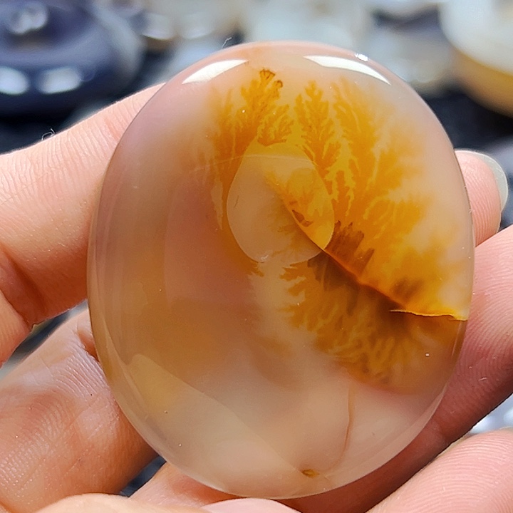 未镶嵌玛瑙/玉髓珠宝半成品