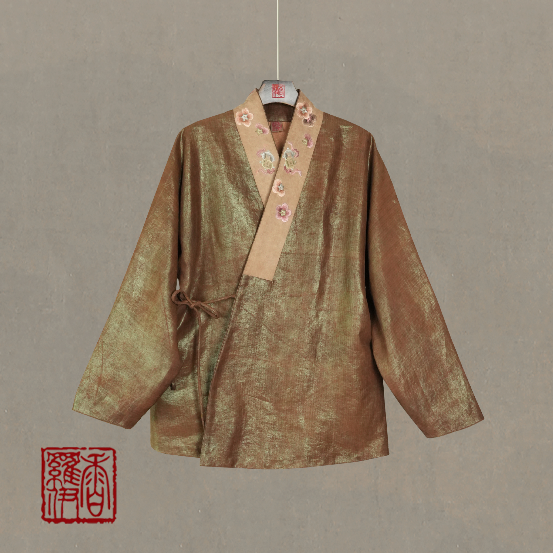 【金桂襟】传统中式汉服绣花马夹