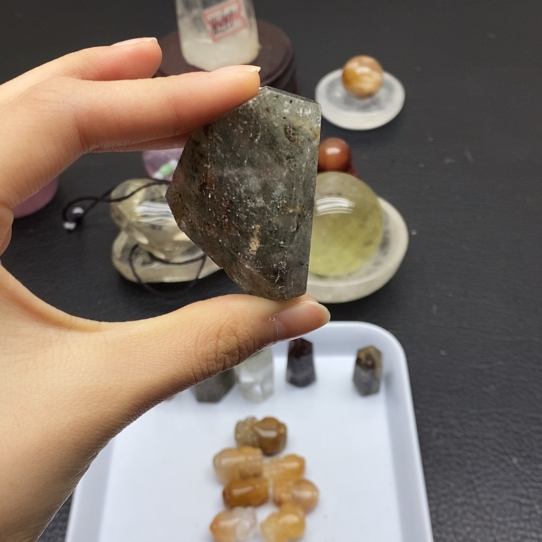 水晶珠宝半成品未镶嵌58水晶石