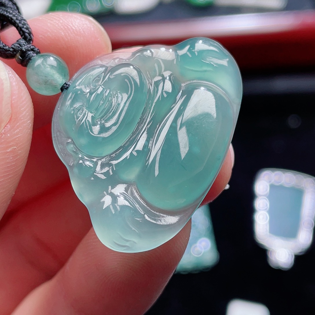 翡翠颈饰未镶嵌7，