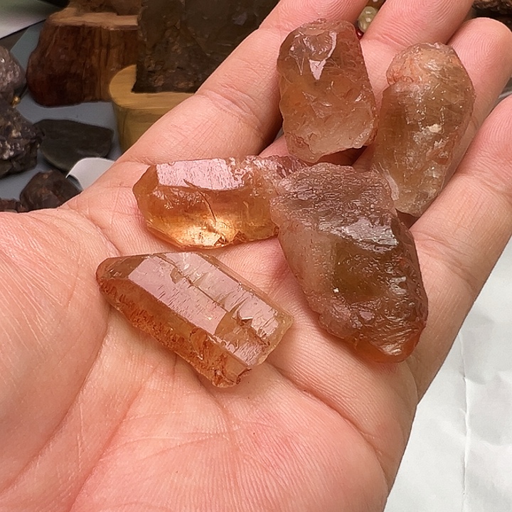 无***极珠宝半成品水晶未镶嵌