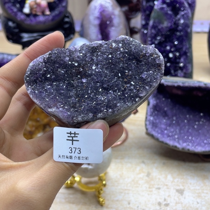 未镶嵌珠宝半成品紫晶