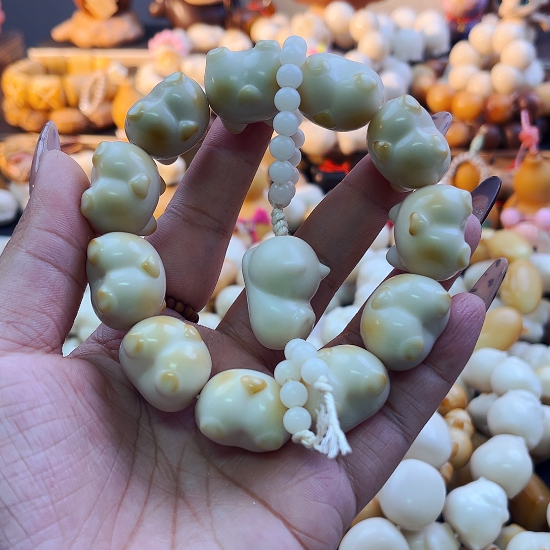 菩提根/象牙果手串柯基屁屁