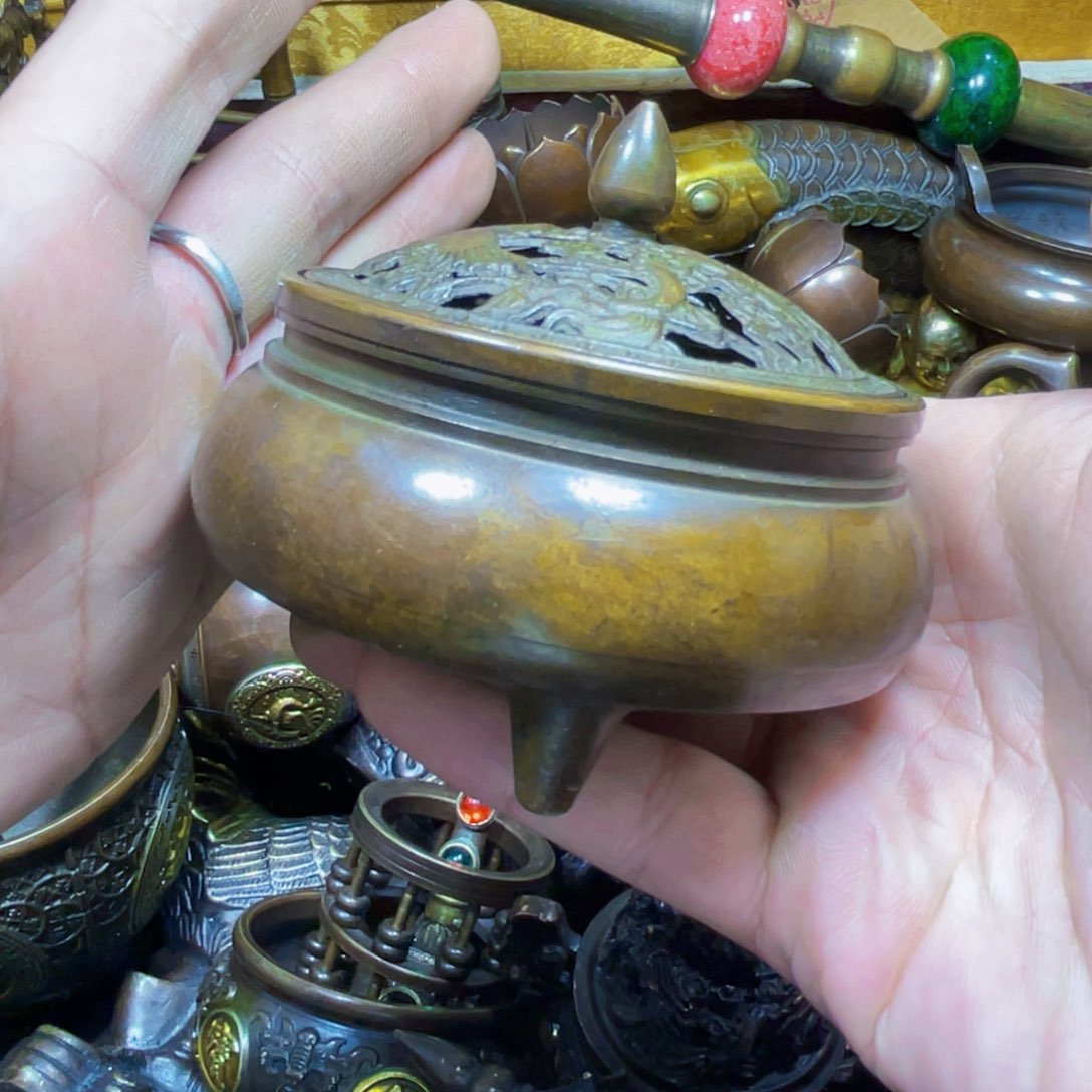 铜器把玩摆件链接