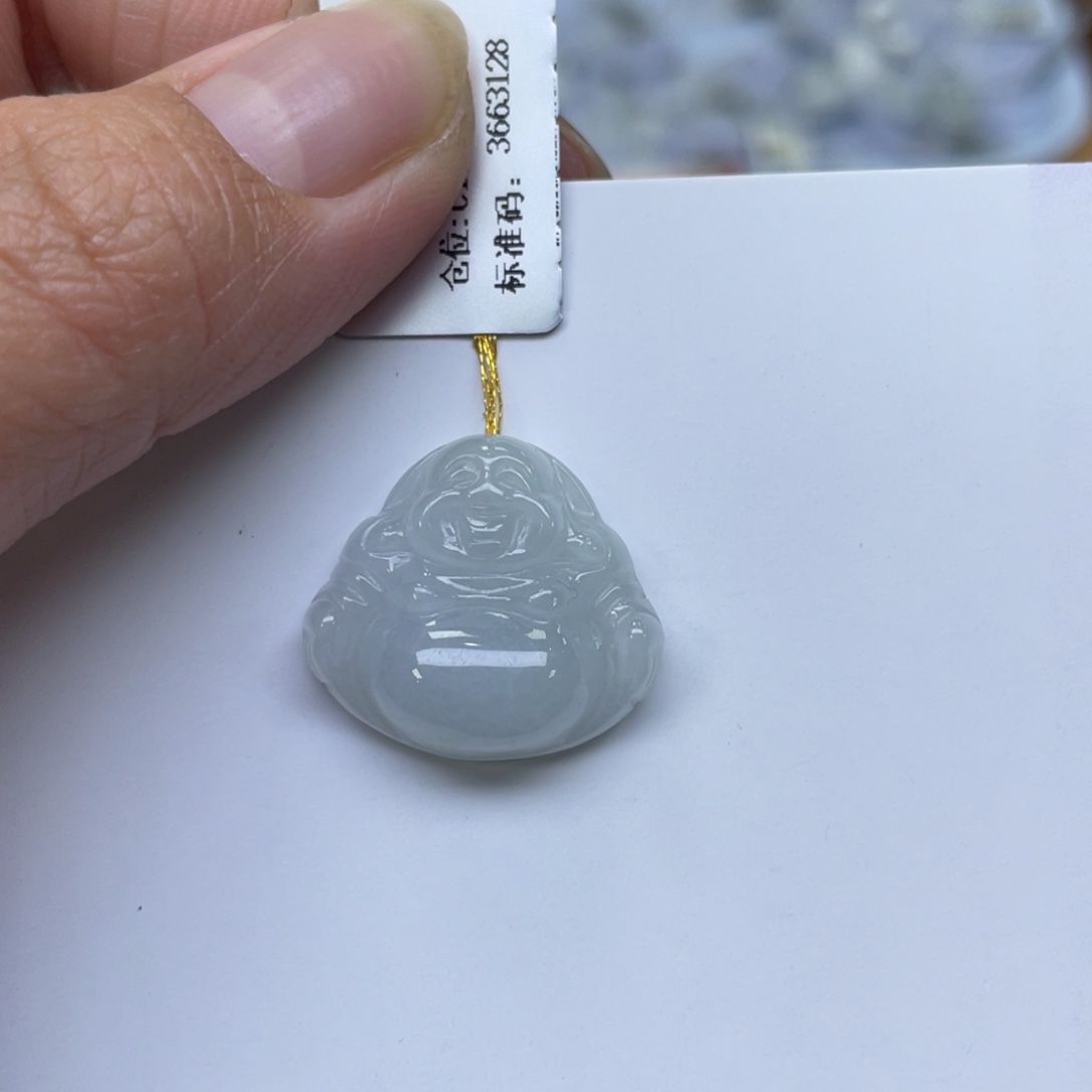 颈饰未镶嵌翡翠佛公