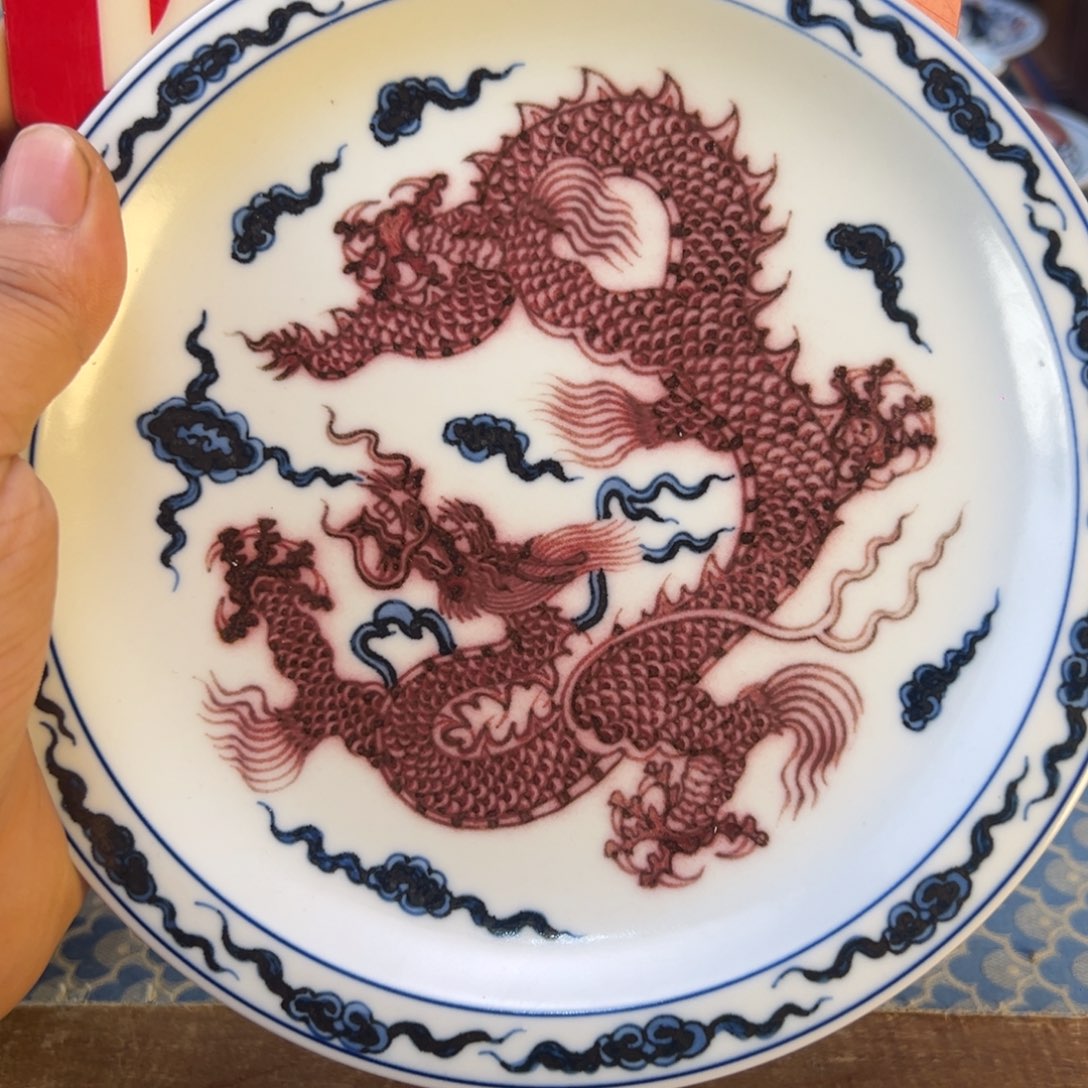 摆件微瑕景德镇手工手绘陶瓷