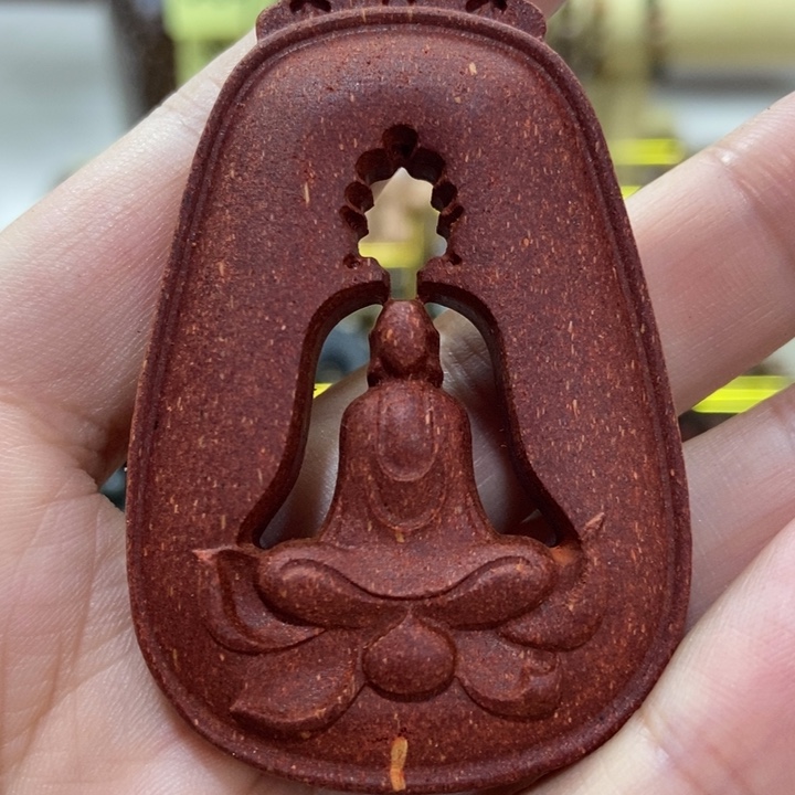 泥塑花蕊夫人无相牌子