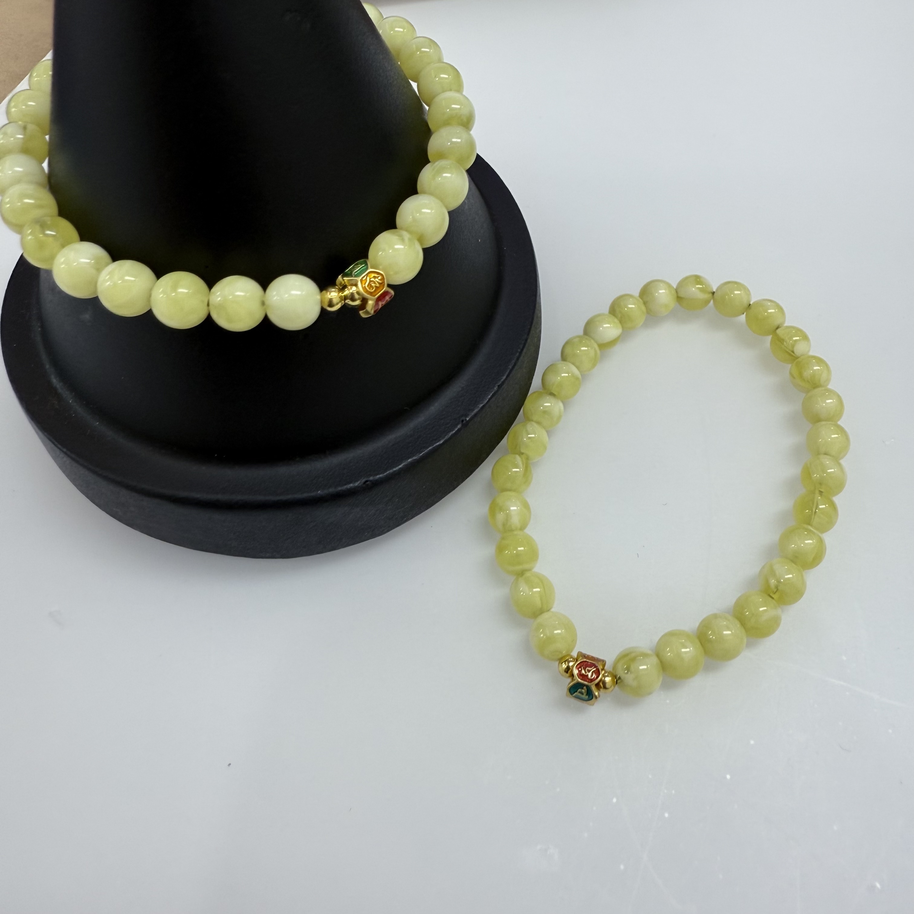 蜜蜡单圈小众设计手串6m+*（多样性单个发货）