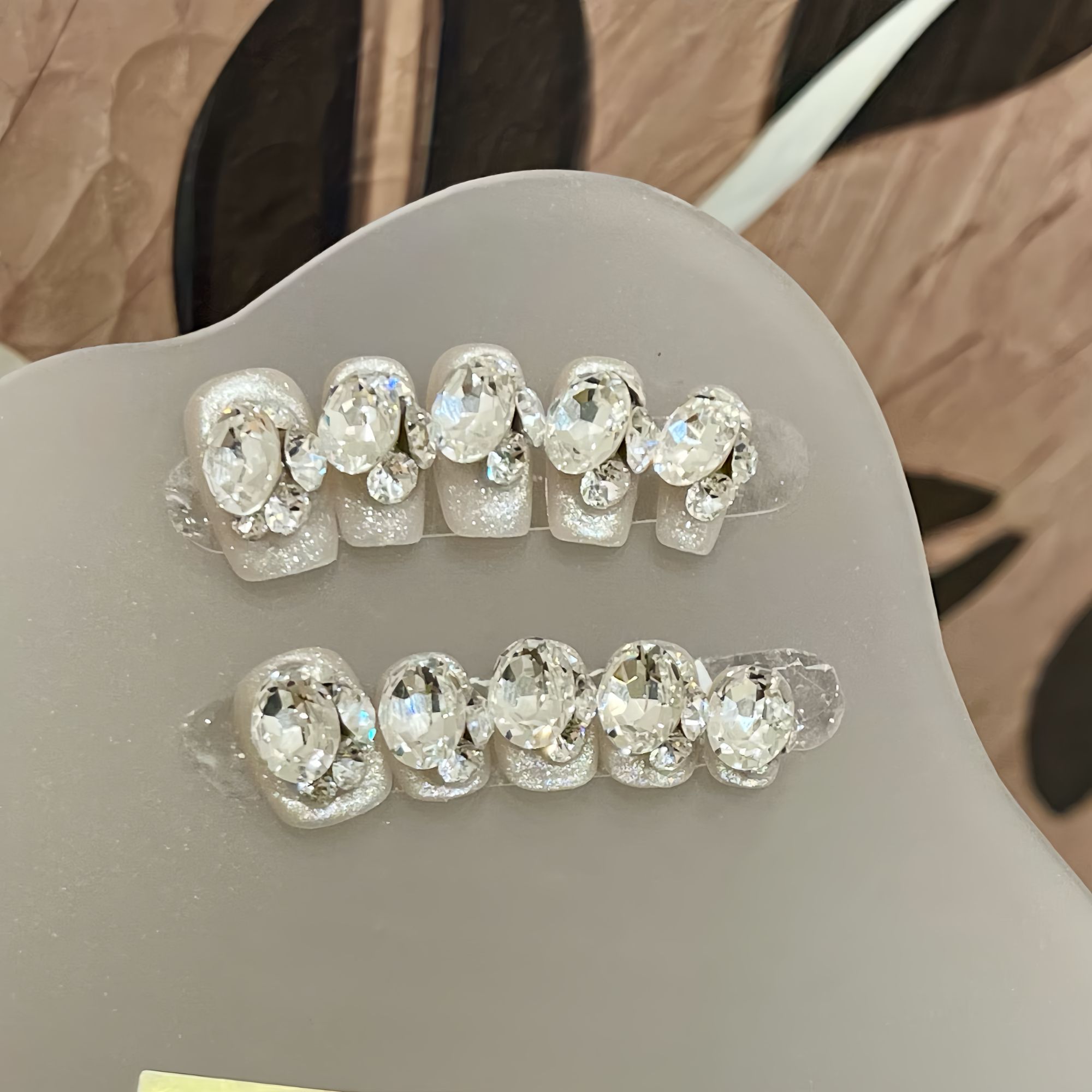 雪梨花-Naier奈儿轻奢高定美甲10片装