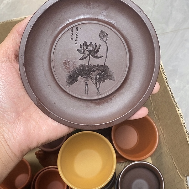 茶杯紫砂瑕疵不退不换