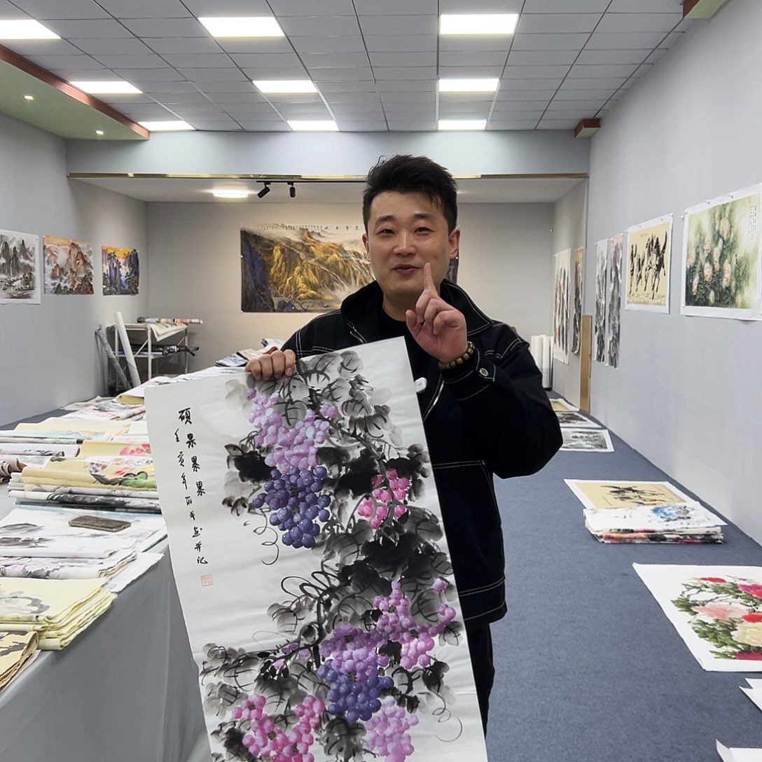国画国画作品宣纸纯手绘