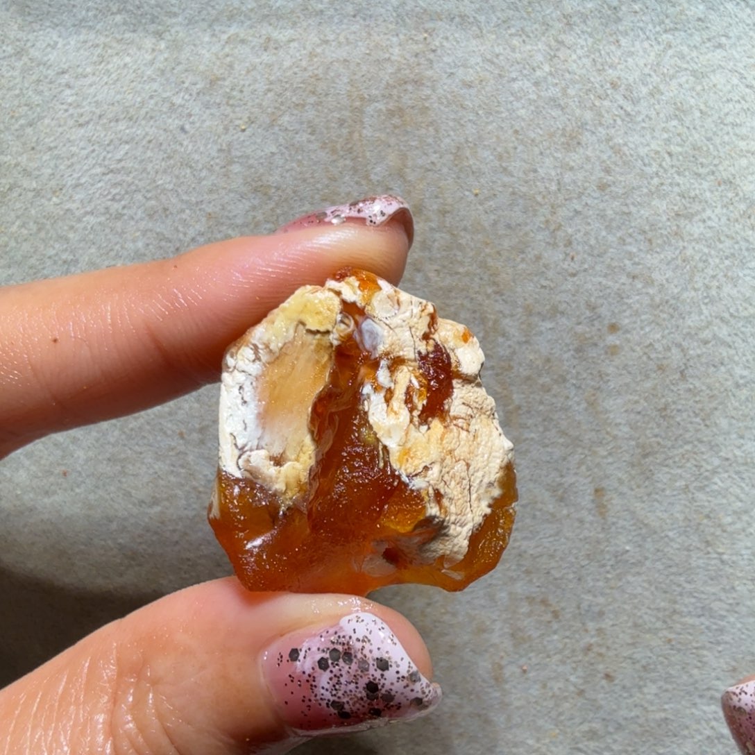 定制琥珀未镶嵌专拍