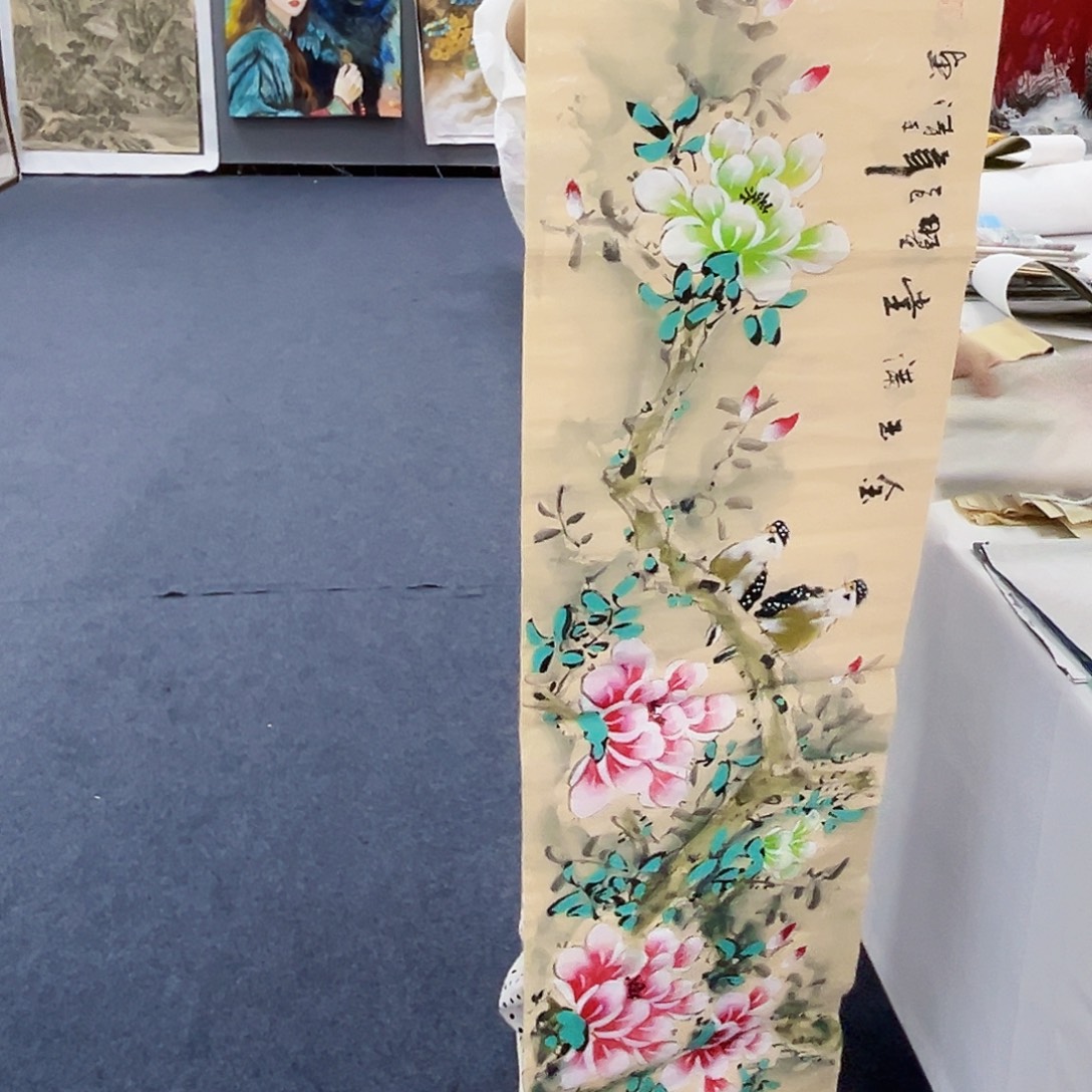 国画事事顺心如意万事如意万事