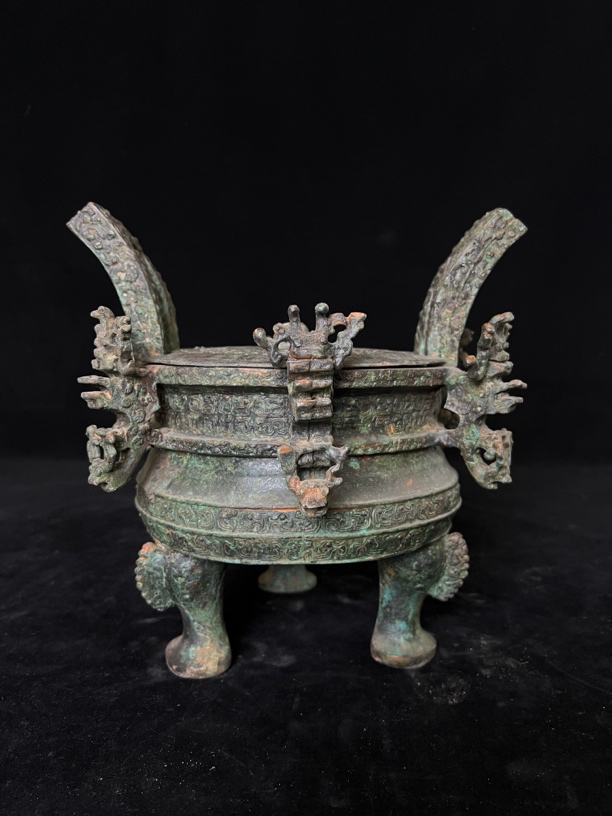 辉煌仿古王子戊鼎正品复古