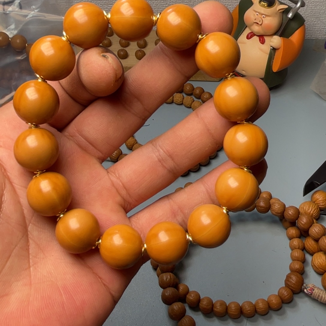 猴头核桃手串全品无瑕正圆