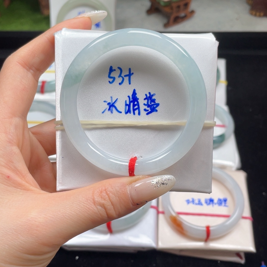 翡翠手镯未镶嵌缅甸翡翠手镯15