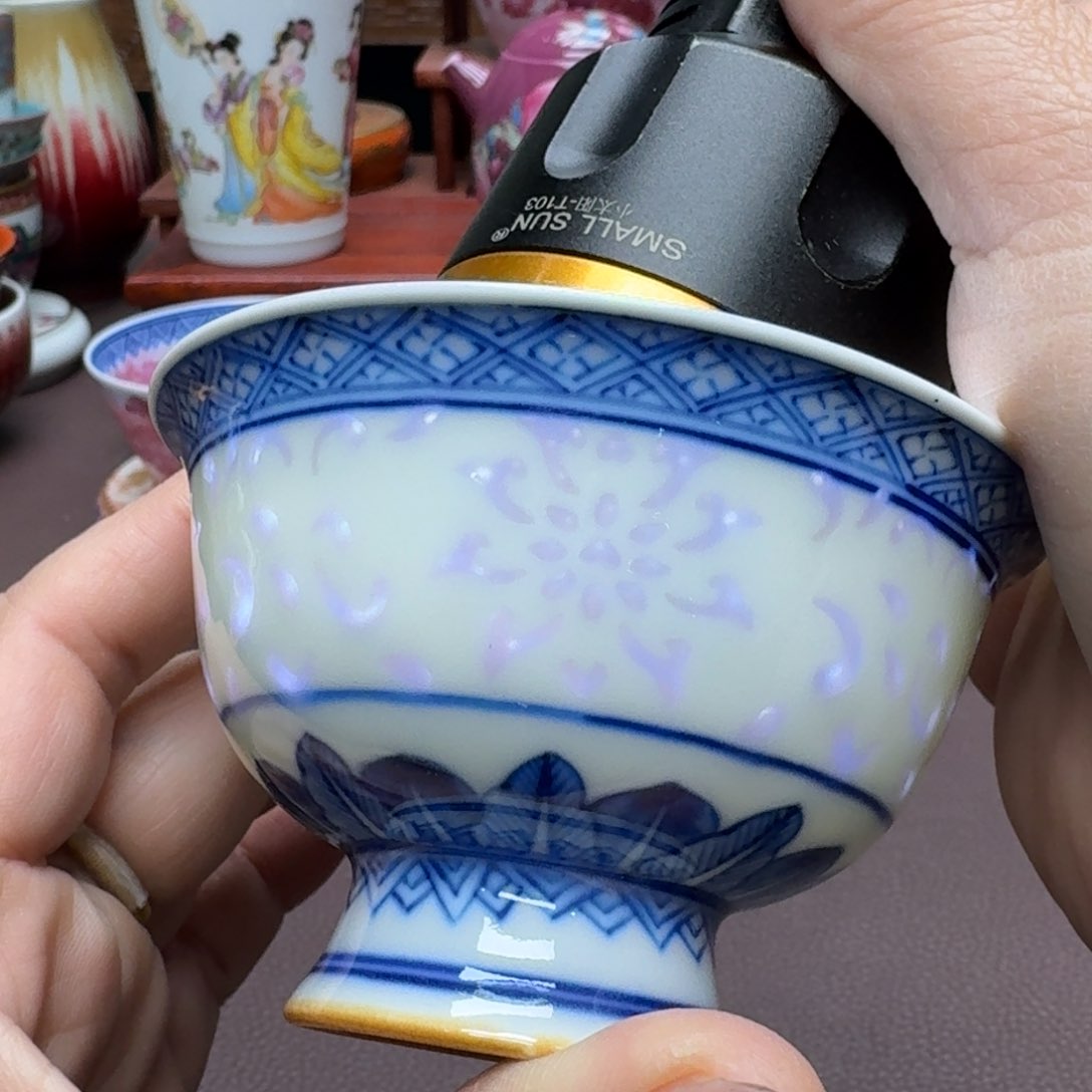 瓷片景德镇仿古手工制作精品展示