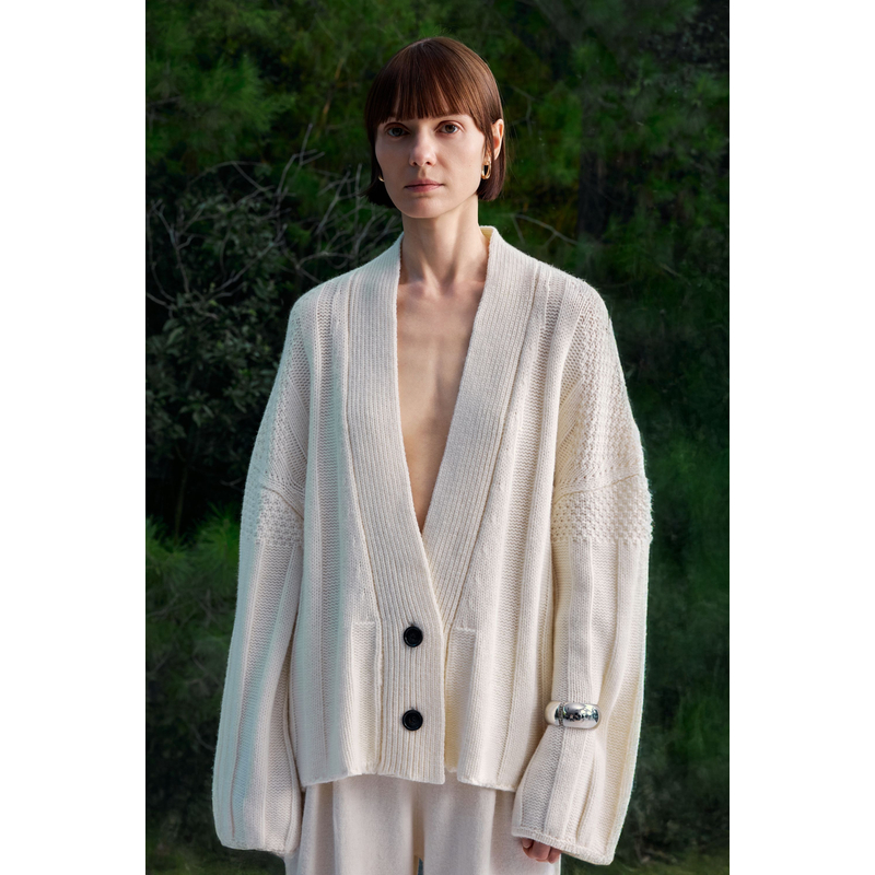 【KAWANI】冬季甄选针织宽松羊毛外套