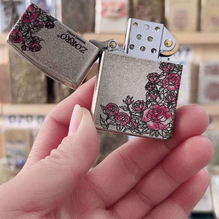 佐罗902古银玫瑰花园外壳+1个四代盾卡机芯