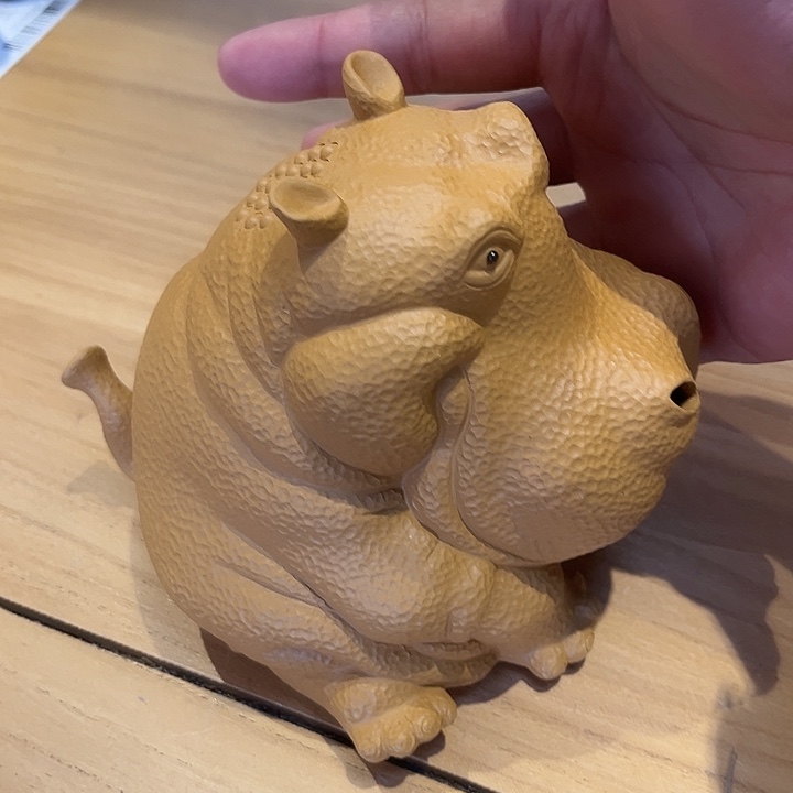 燕***侠茶宠紫砂紫砂河马