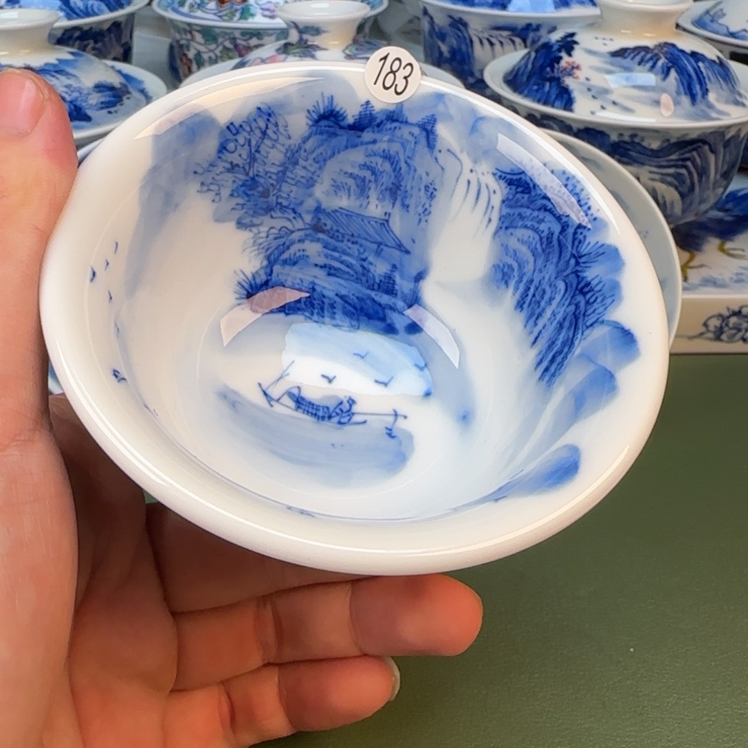 彦祖纯手工手绘茶具183
