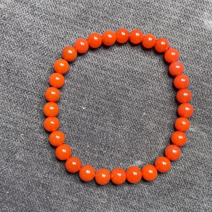 未镶嵌手串南红玛瑙