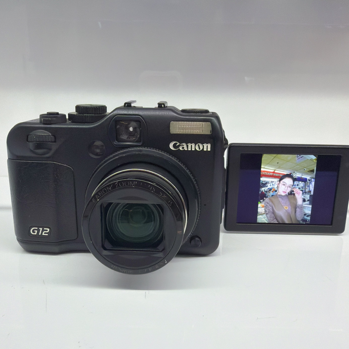 95新 Canon/佳能 G12黑色1000万像素5倍变焦复古胶片感数码相机