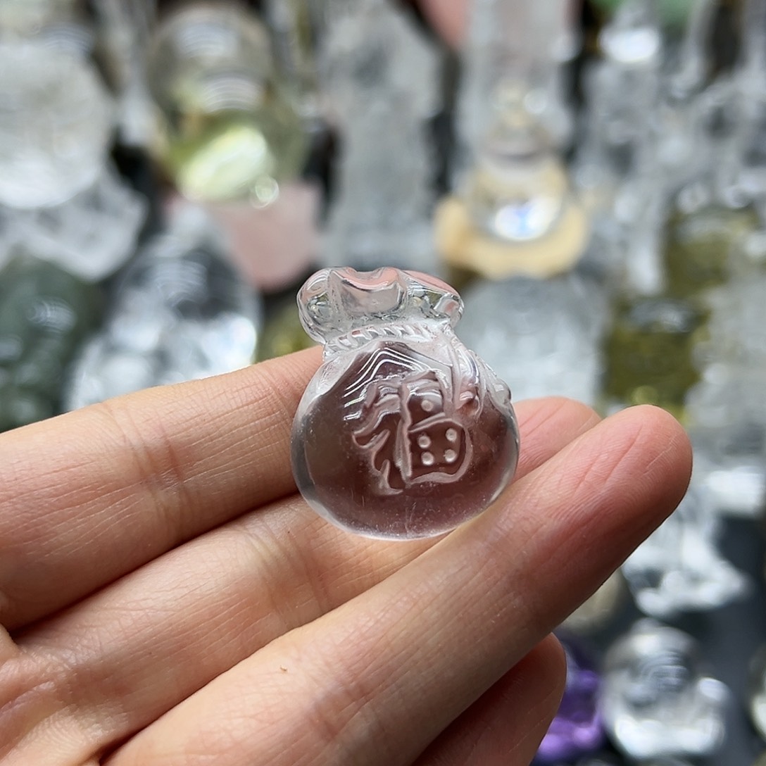 水晶吊坠未镶嵌吊坠