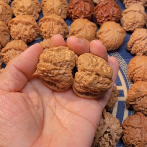 【闪购商品】吊坠文玩核桃晚****a蛙蛙40
