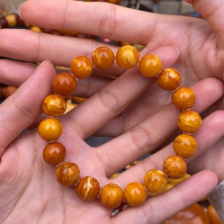 琥珀未镶嵌裸石蜜蜡M
