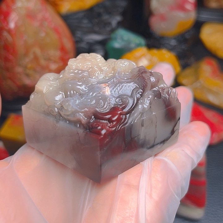 昌化石昌化冻石精品印章