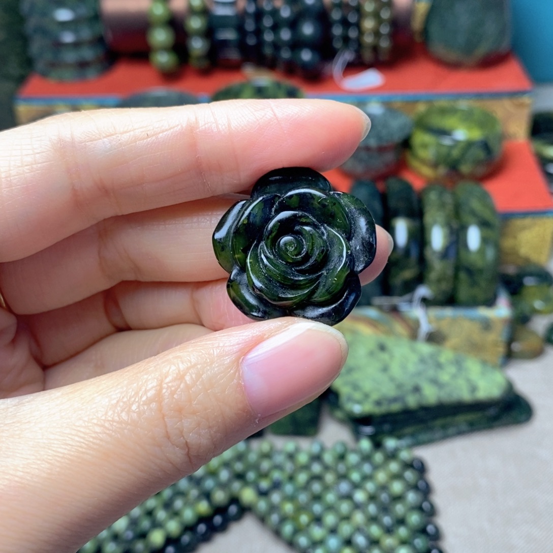 非金属吊坠花朵图案手机挂