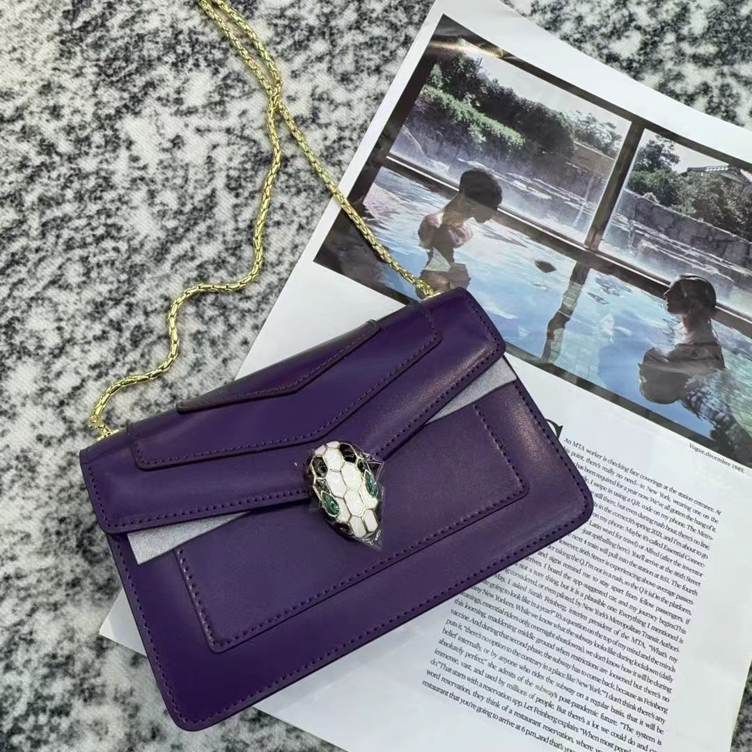 大麦定制单肩包（FM009紫色）