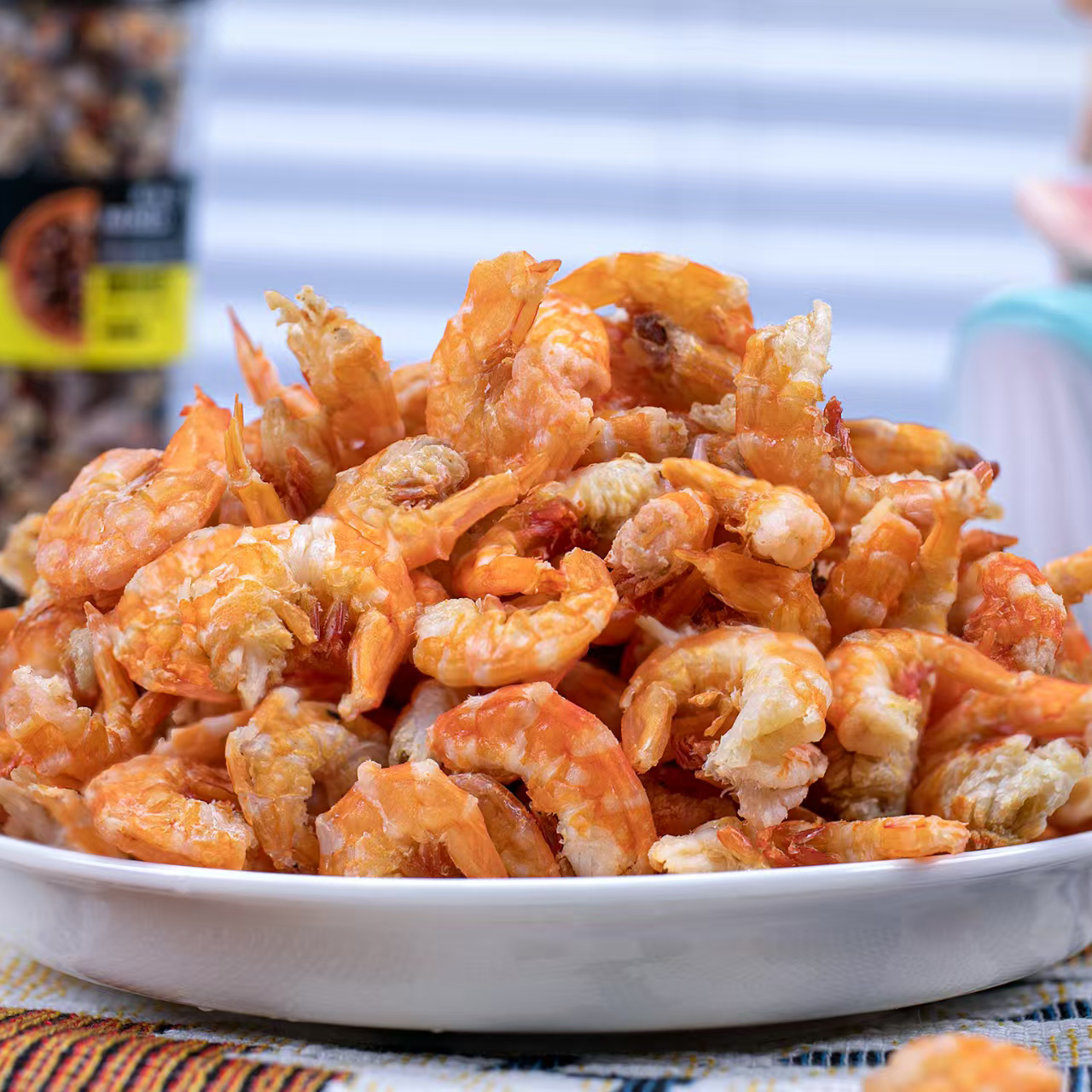 海虾米 中大虾米 渔民新鲜淡晒 天然无添加 煮粥煮饭 冷藏储存