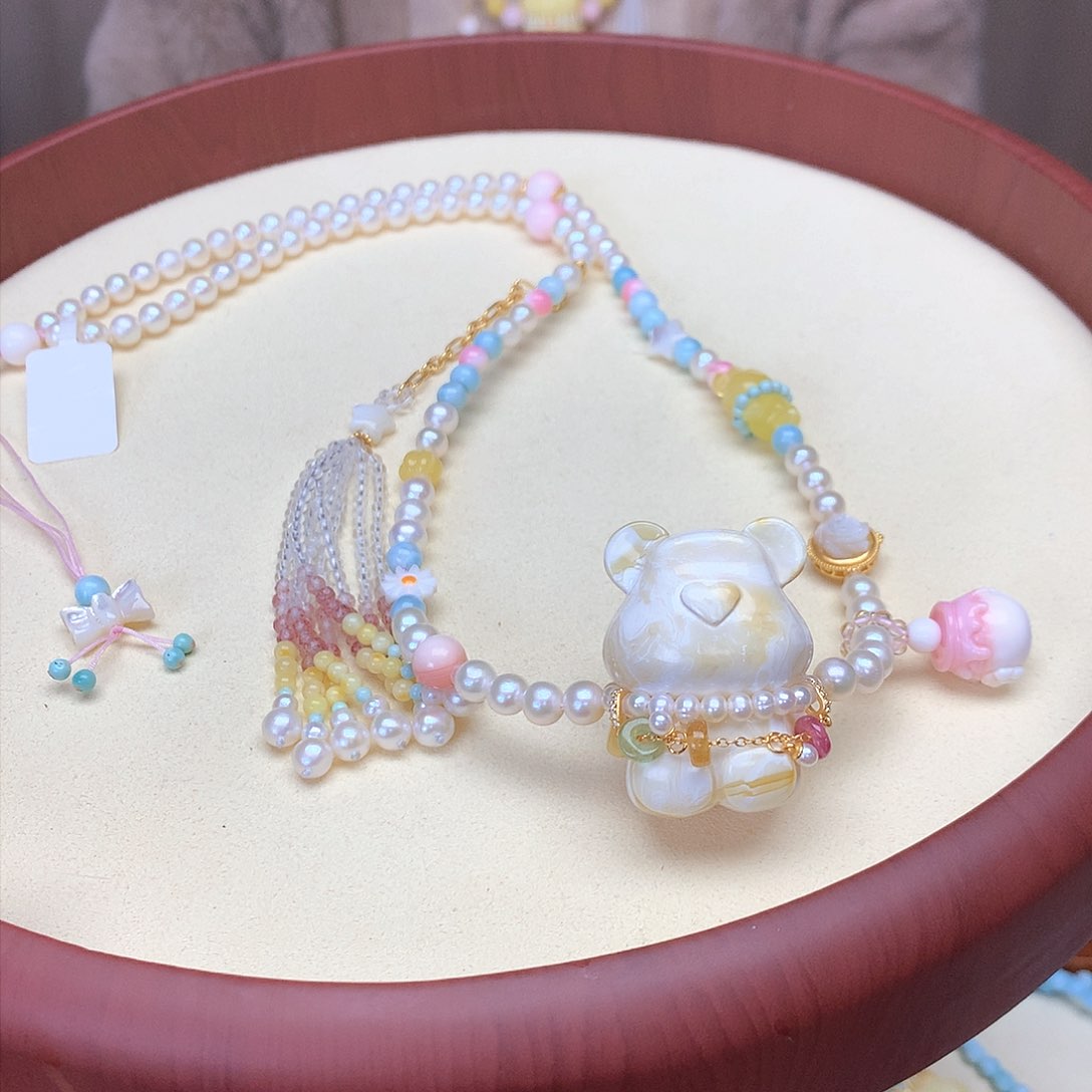 琥珀颈饰未镶嵌1111111111111111