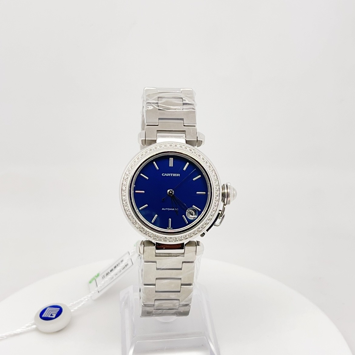 99新 Cartier/卡地亚 自动机械 后钻35mm/公价82999/jm3127