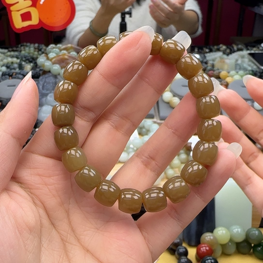 和田玉手链未镶嵌