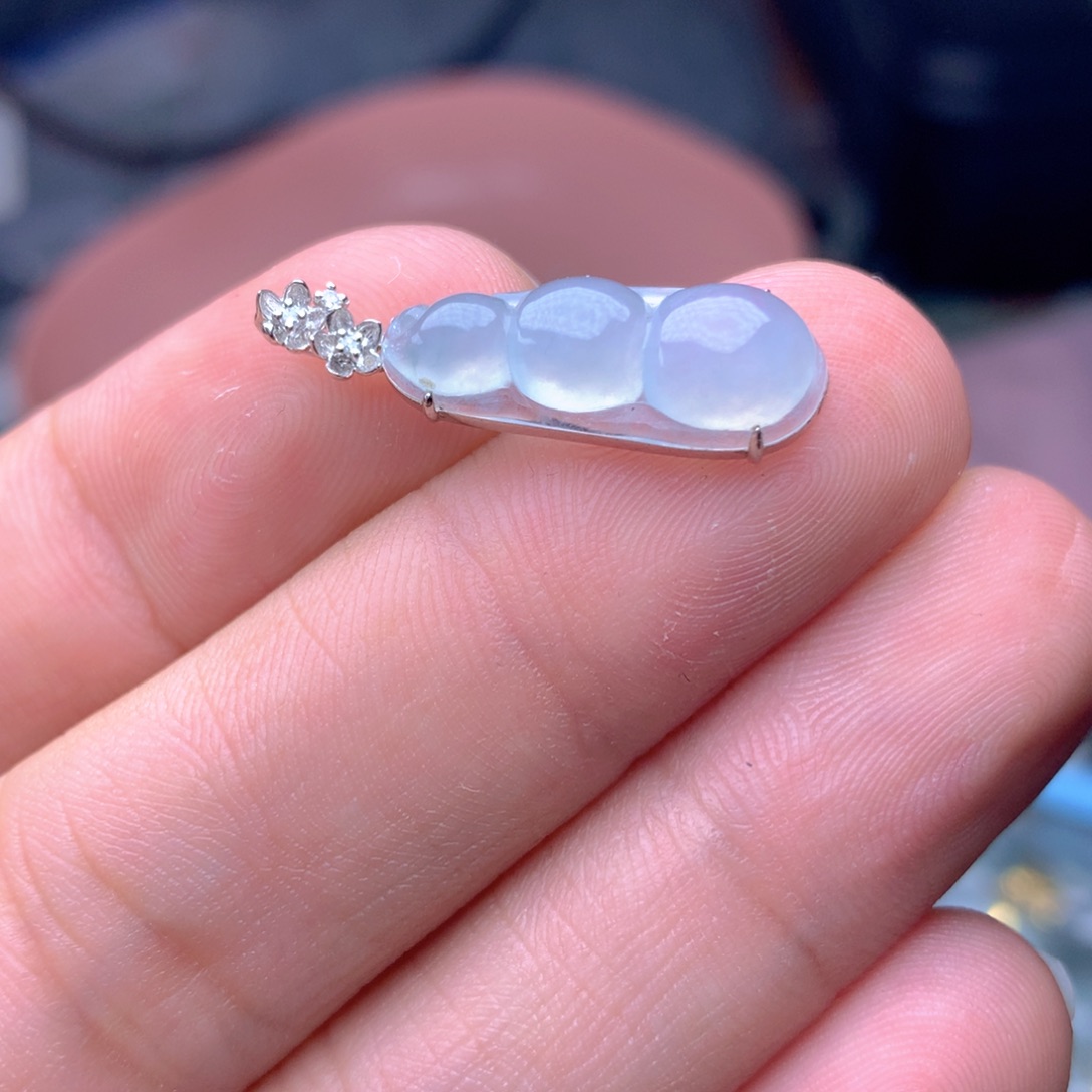 【闪购商品】翡翠18K金镶嵌颈饰翡翠