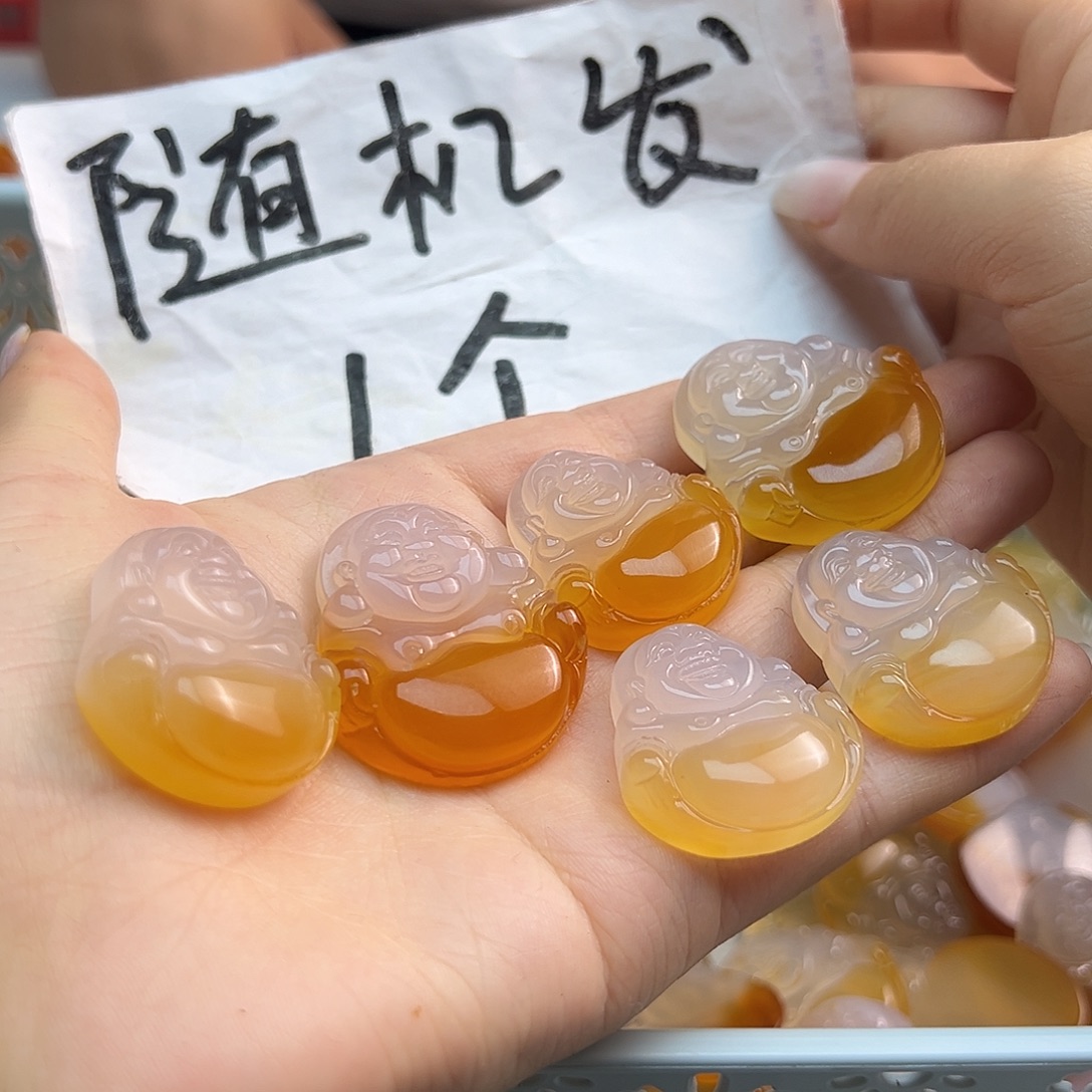 玛瑙/玉髓未镶嵌颈饰