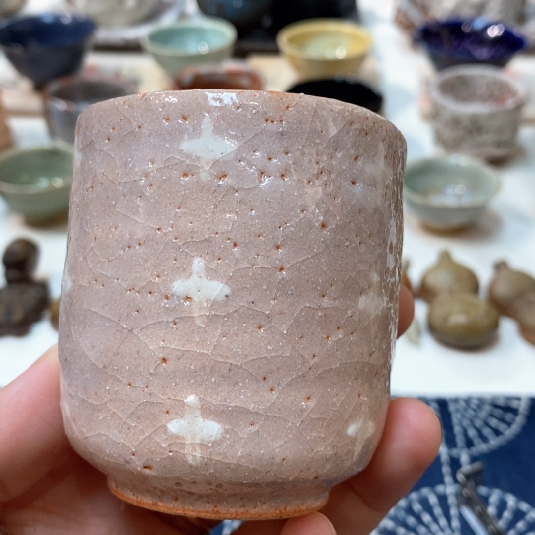 柴烧侘寂粗陶茶具