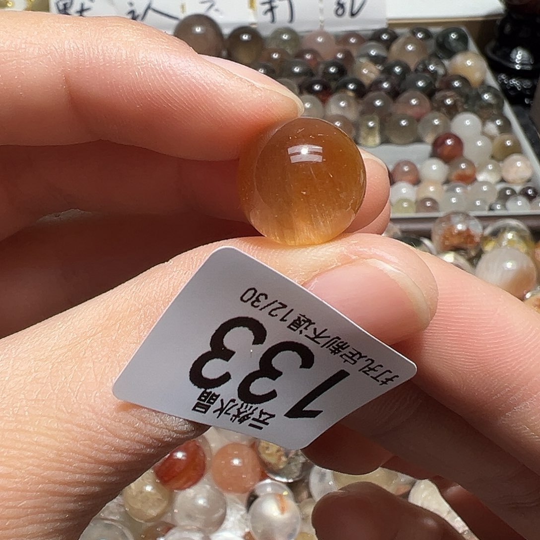 未镶嵌水晶珠宝半成品