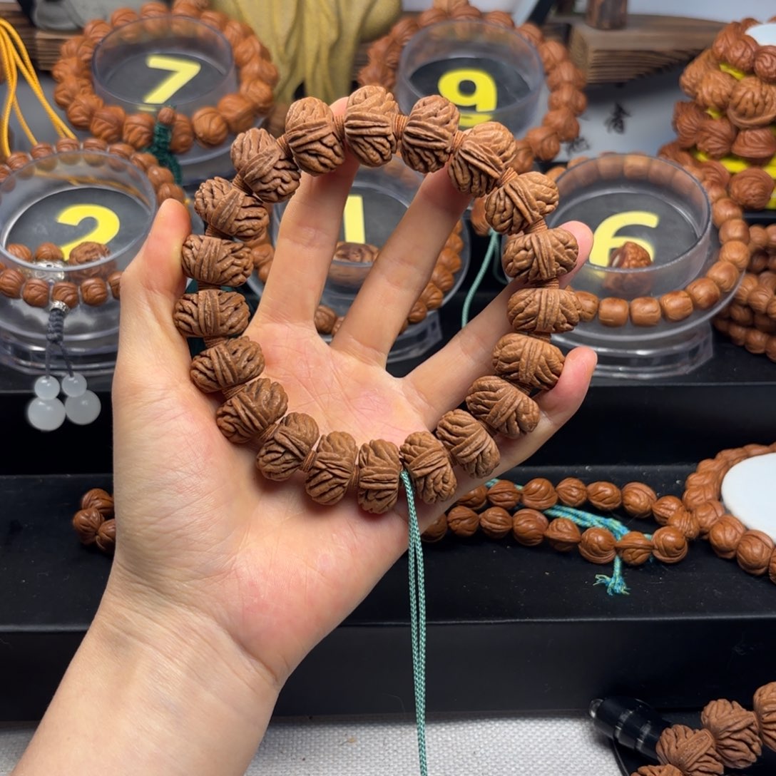 桃核吊坠2.0尺寸矮桩刺龙纹