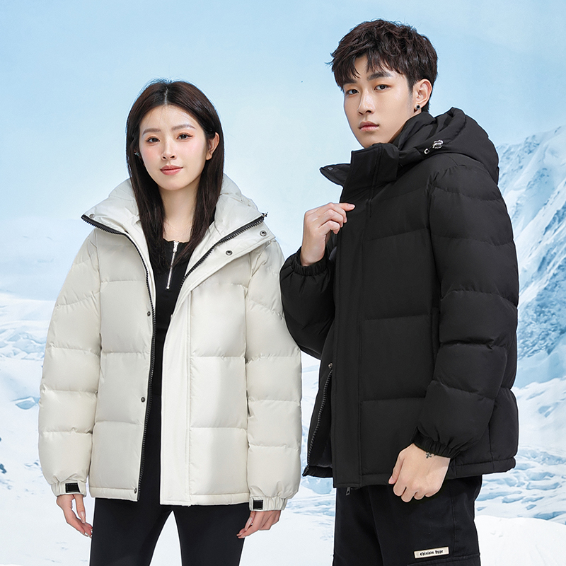 短款加厚羽绒派克服
