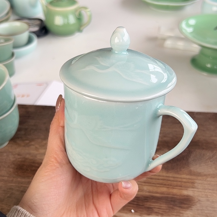 小米茶器龙泉青瓷