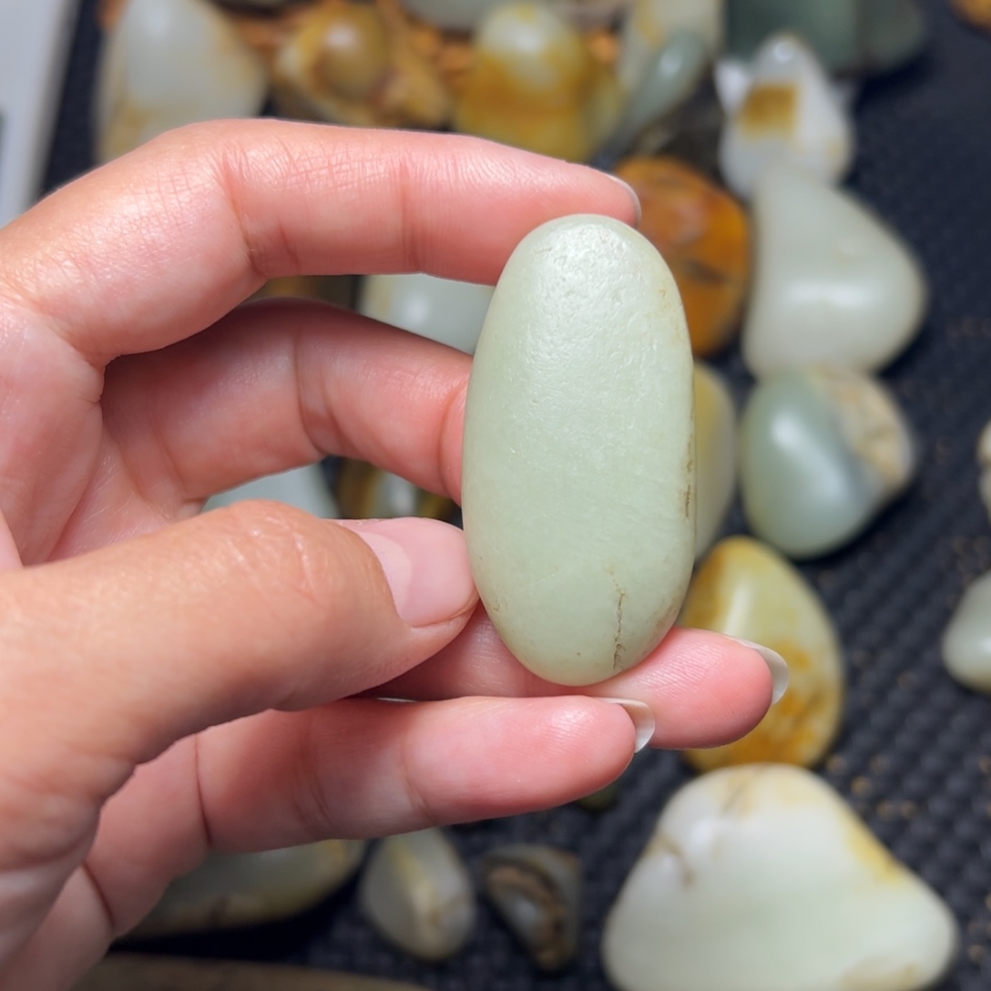 和田玉未镶嵌挂件26