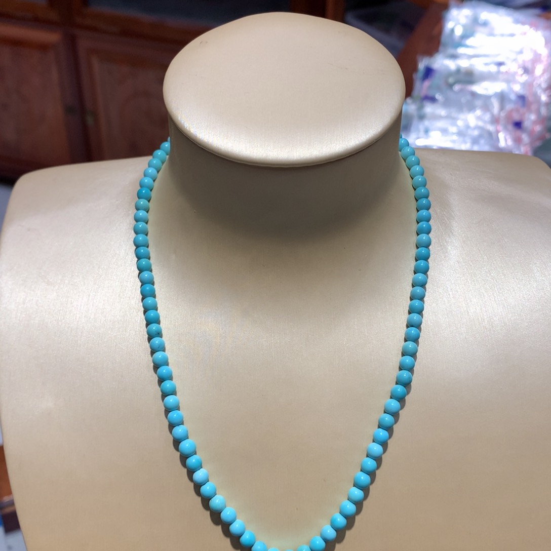 绿松石锁骨链未镶嵌