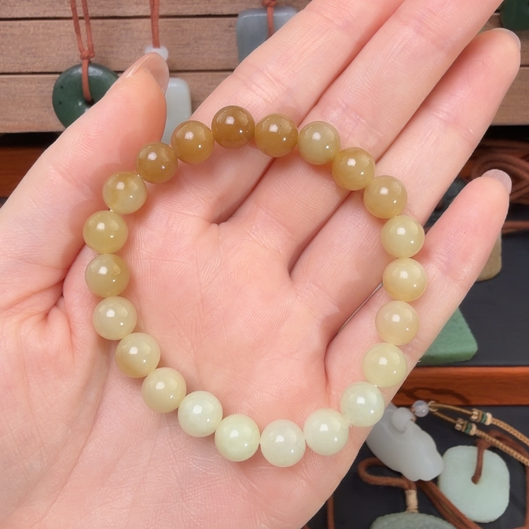 和田玉（糖玉）未镶嵌颈饰