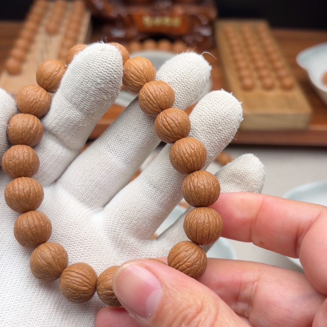 吊坠猴头核桃凤羽13加无泡药无上色