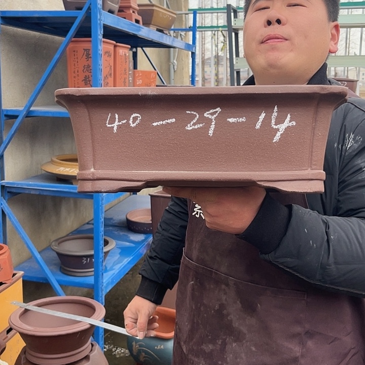 紫砂花盆紫砂等传统