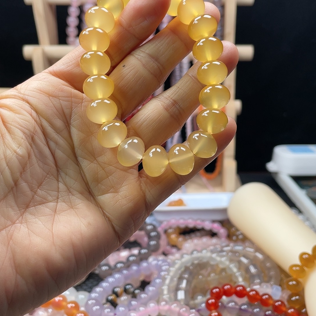 团***丶玛瑙/玉髓合金手链